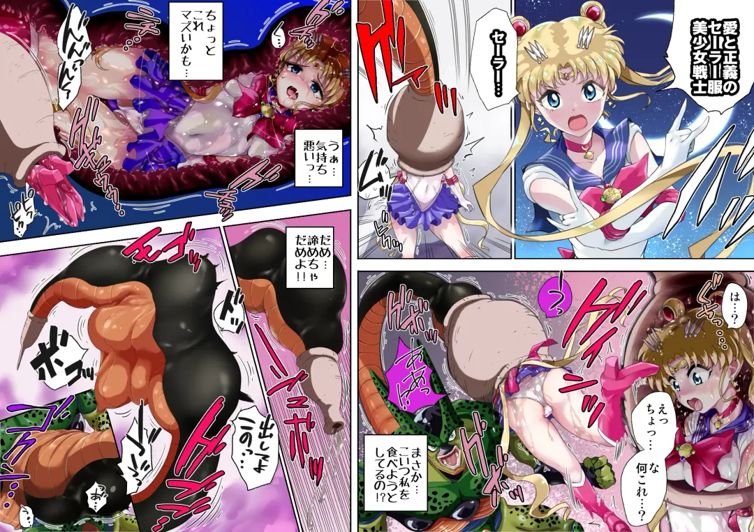 [Susuanpan] Cell no Esa Ext. Sangetsuhen | Cell's Perfect Meal: Sailor Moon V Fhentai.net - Page 20