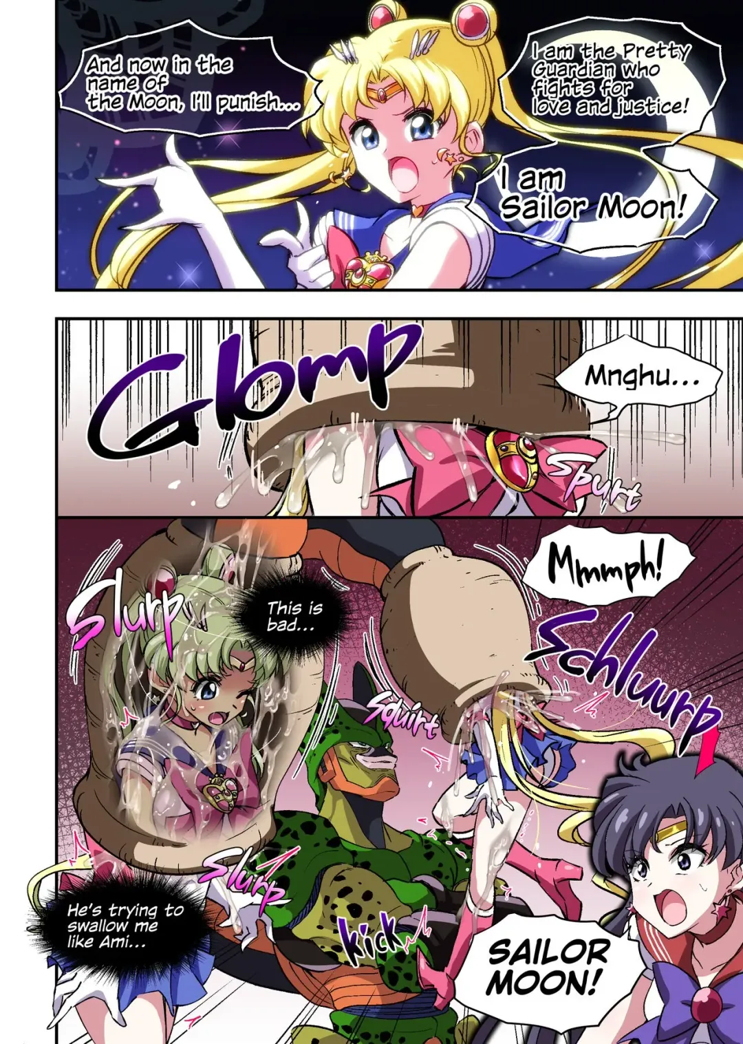 [Susuanpan] Cell no Esa Ext. Sangetsuhen | Cell's Perfect Meal: Sailor Moon V Fhentai.net - Page 5