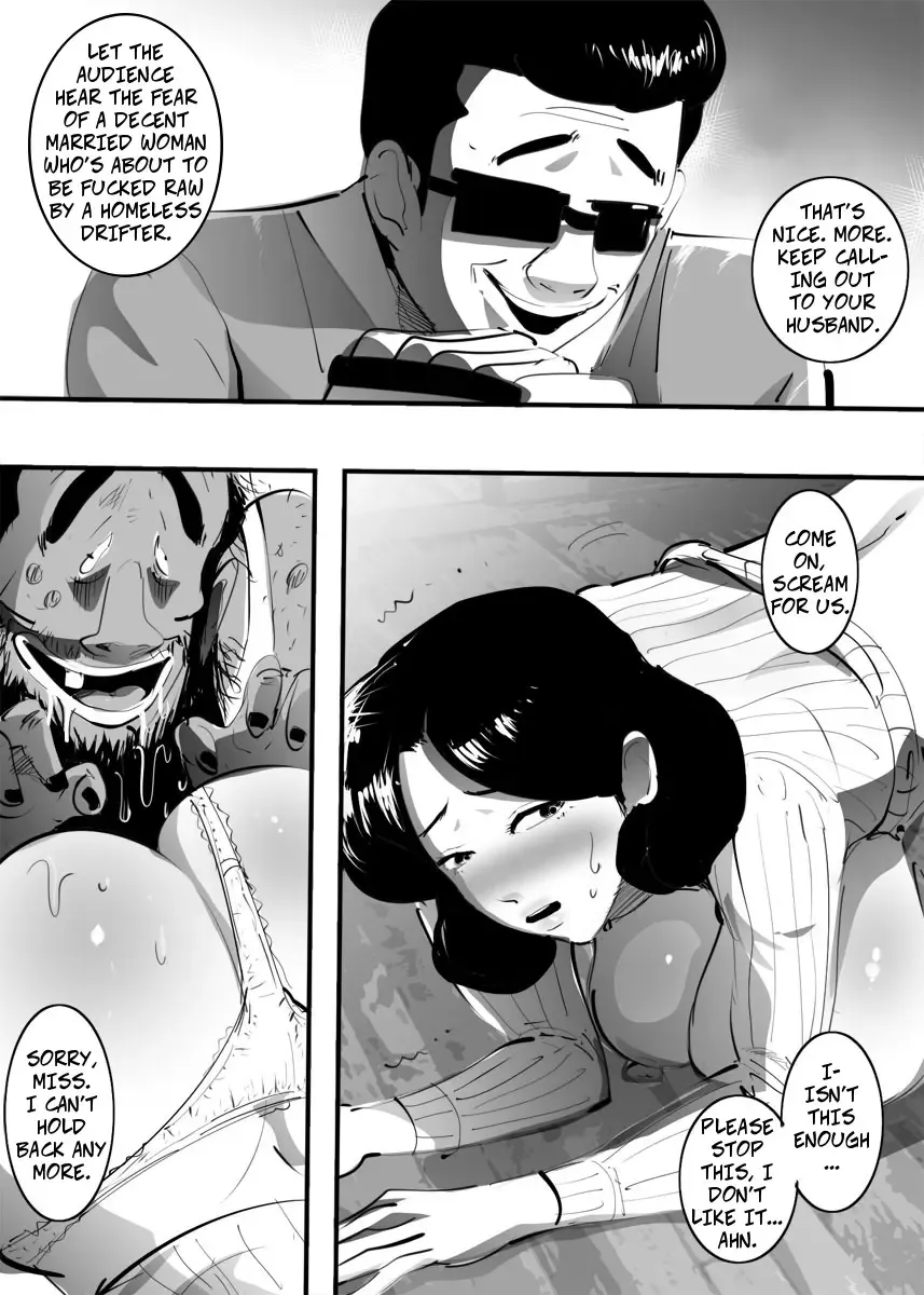 Shakkin no Kata ni Homeless to Yatta Hitozuma. | A Married Woman Fucks A Homeless Oldman To Reduce Her Debt Fhentai.net - Page 8