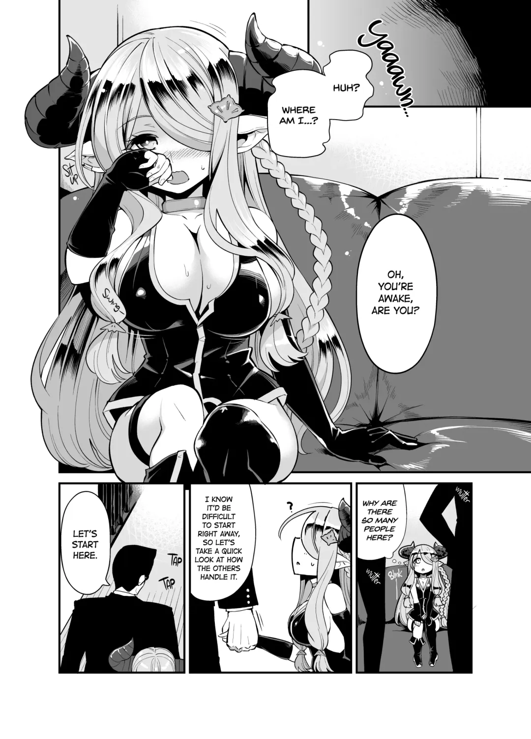 [Hanauna] Mesu Draph o Damashite Pakoru Ohanashi | Tricking Female Draph into Rough Sex (decensored) Fhentai - Page 7