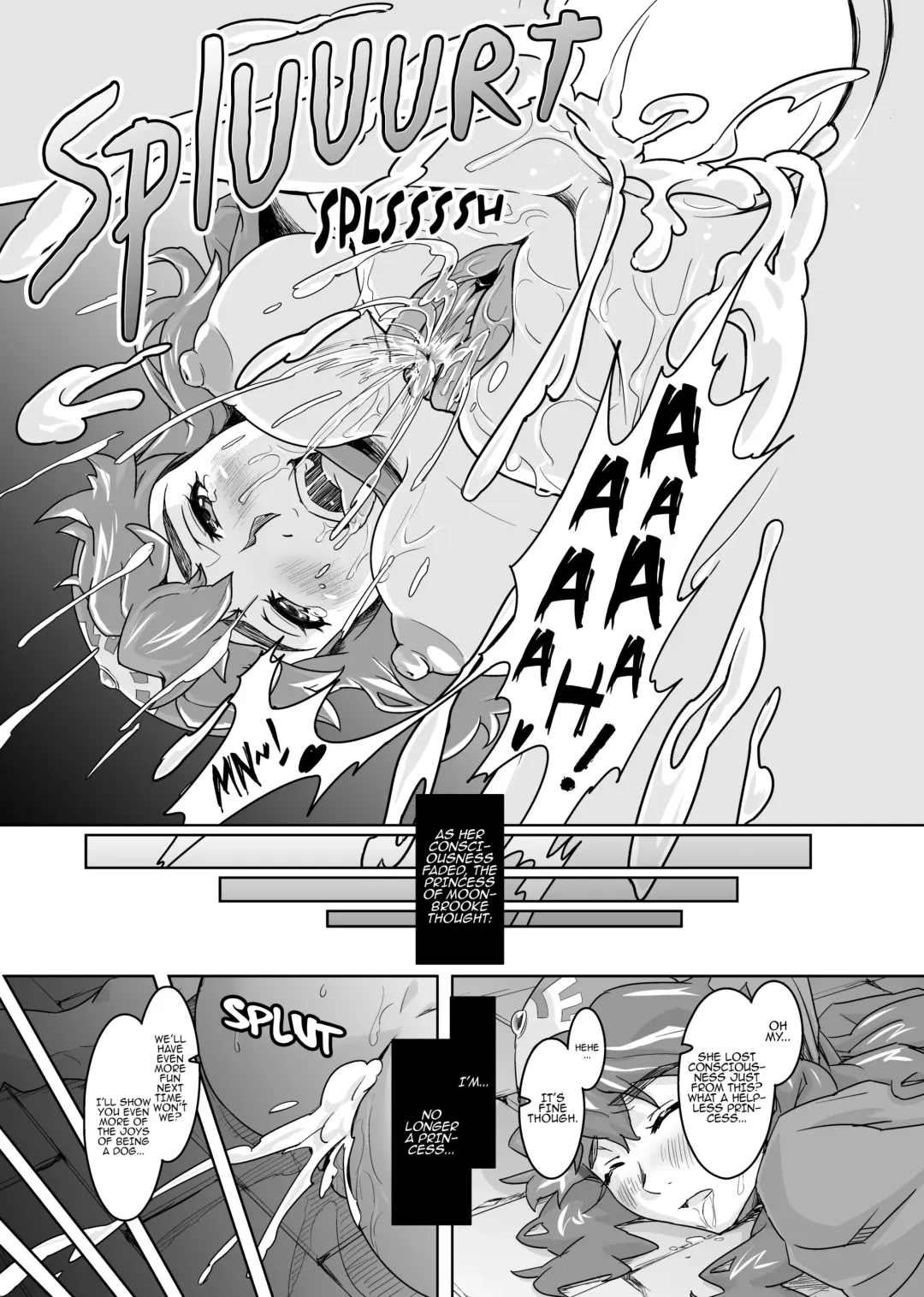 [Todoroki Shin] Inu ni natta Oujo sama I, II, III | The Princess Who Became a Dog I-II-III (decensored) Fhentai - Page 18