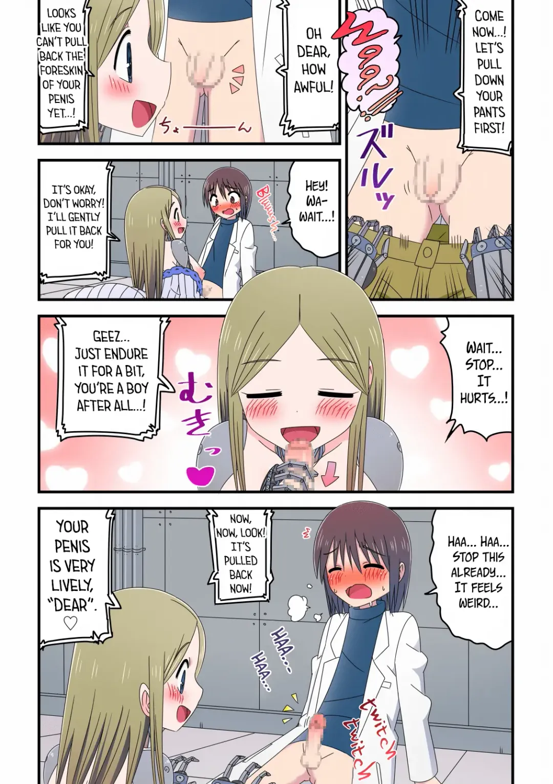 Kyuugata Komori Robotto ni  Fudeoroshi Shitemorau Kagaku Shounen no Hanashi | A story about a scientist boy having his first time with an older nanny robot Fhentai - Page 7