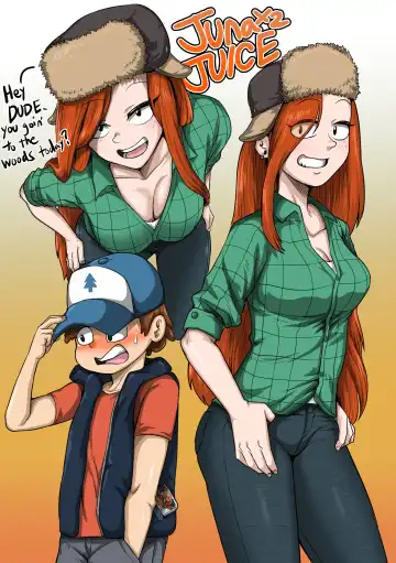 [Juna Juna Juice] Gravity Falls Graffiti - Fhentai