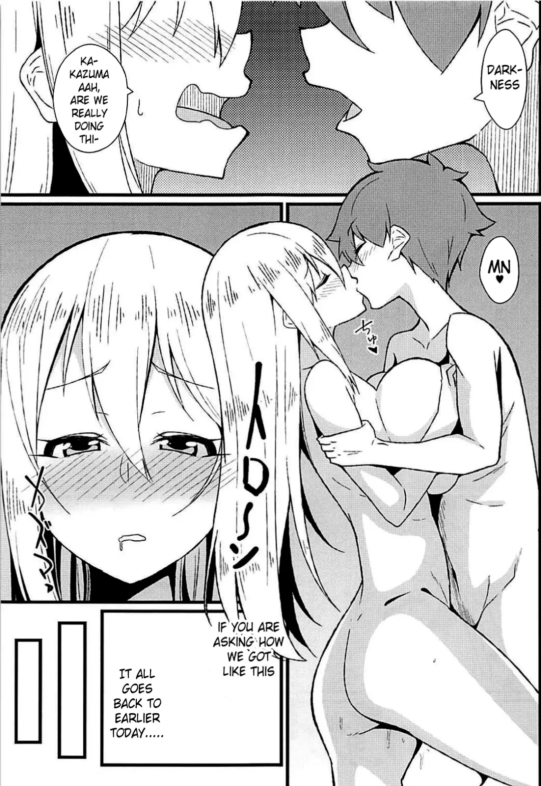 [Toudori] Kono Subarashii Wana de Darkness to! | With Darkness in this Wonderful Trap Fhentai - Page 2