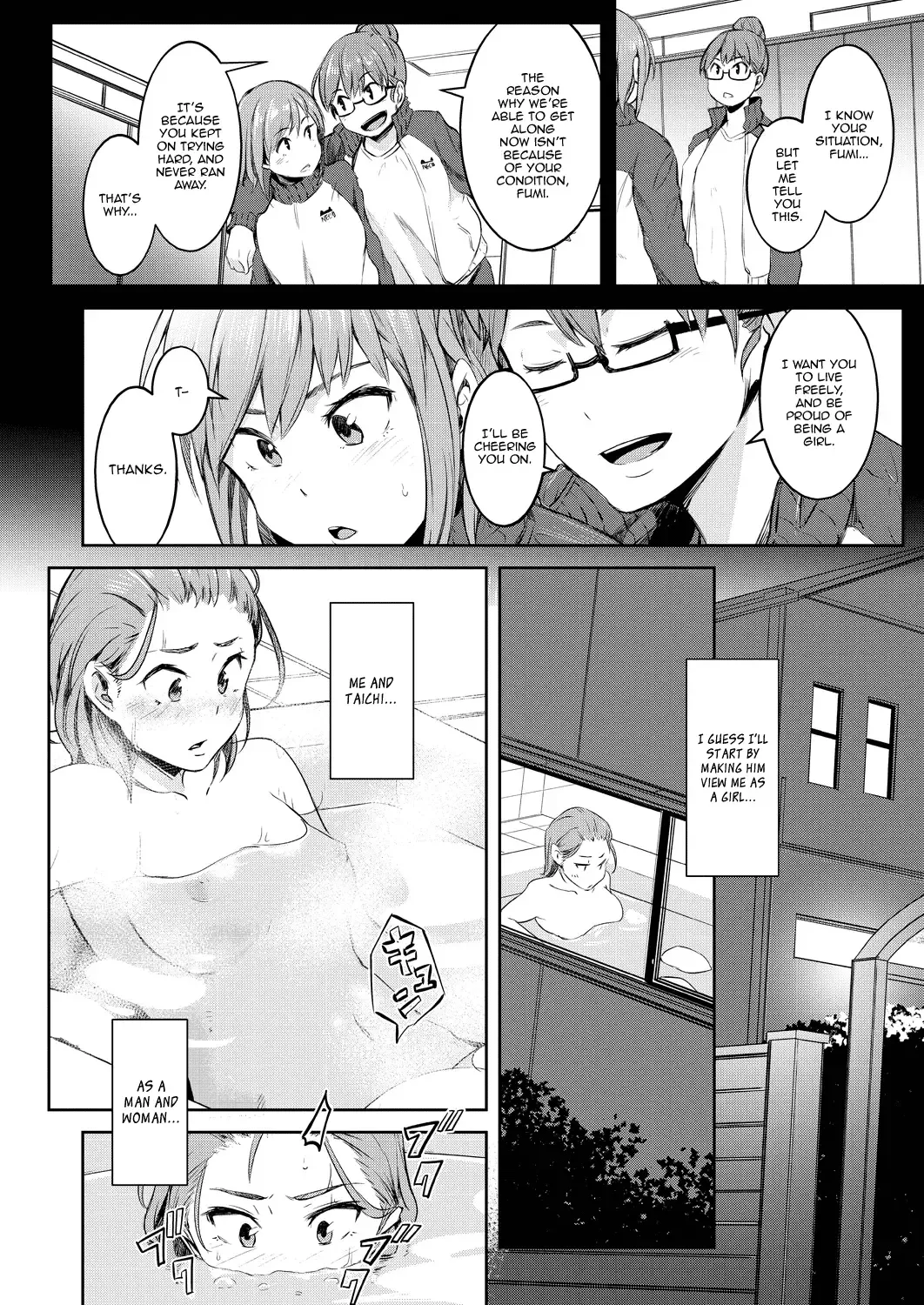 [Poriuretan] Nyotaika Otome no Renai Jijou | The Love Affairs of a Genderswapped Maiden Fhentai - Page 14