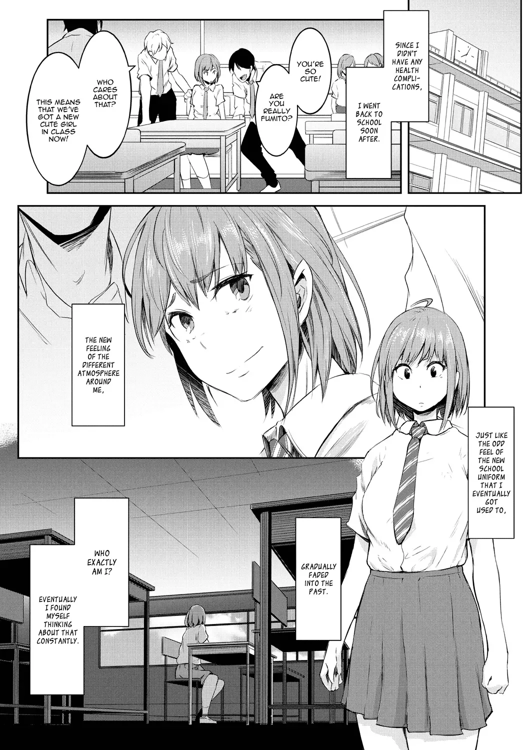 [Poriuretan] Nyotaika Otome no Renai Jijou | The Love Affairs of a Genderswapped Maiden Fhentai - Page 4