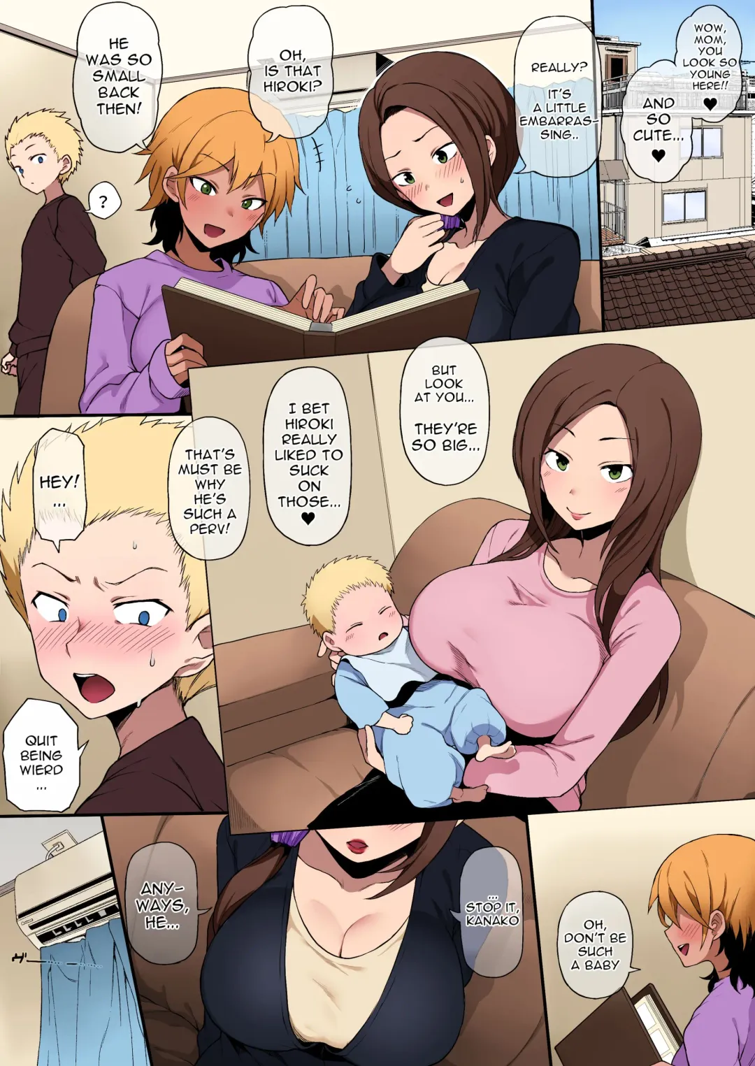 Read [Terasu Mc] Mama no Oppai o Ubawareru | Stolen Mother's Breasts (decensored) - Fhentai.net