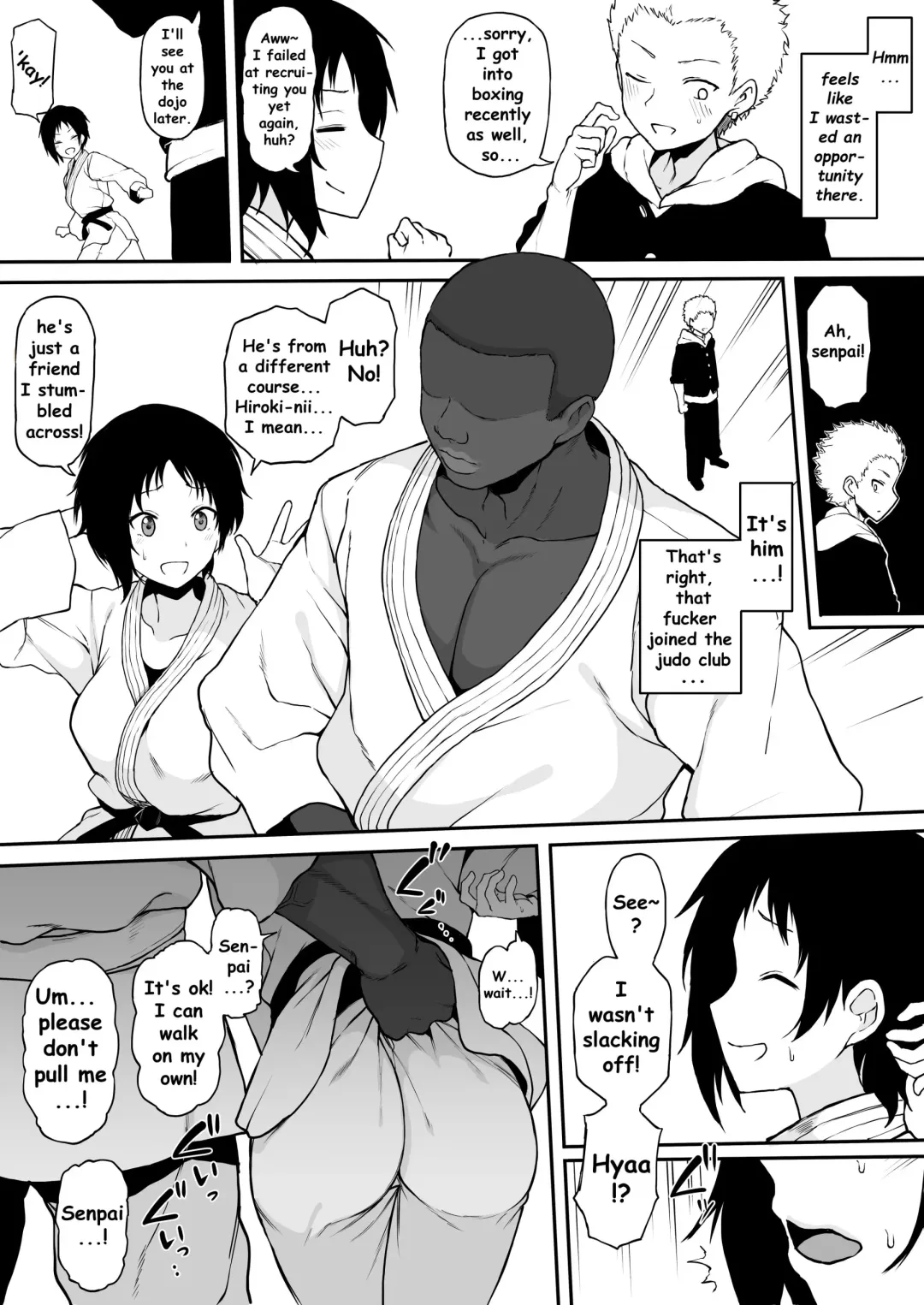 [Terasu Mc] Kokujin no Tenkousei NTR ru (5) Kouhai o NTR ru Fhentai.net - Page 3