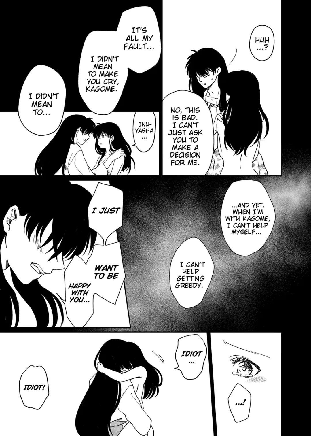 [Motobi] Tabi-chuu no InuKago ga Kattou Shinagara Ecchi Suru Hanashi | A story about Inuyasha and Kagome's journey and their struggles during sex Fhentai - Page 21