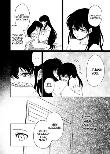 [Motobi] Tabi-chuu no InuKago ga Kattou Shinagara Ecchi Suru Hanashi | A story about Inuyasha and Kagome's journey and their struggles during sex Fhentai - Page 20