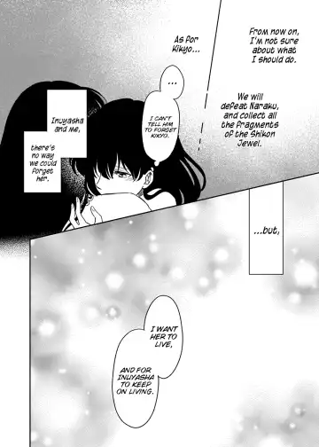 [Motobi] Tabi-chuu no InuKago ga Kattou Shinagara Ecchi Suru Hanashi | A story about Inuyasha and Kagome's journey and their struggles during sex Fhentai - Page 22