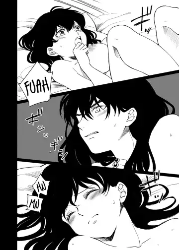 [Motobi] Tabi-chuu no InuKago ga Kattou Shinagara Ecchi Suru Hanashi | A story about Inuyasha and Kagome's journey and their struggles during sex Fhentai - Page 4