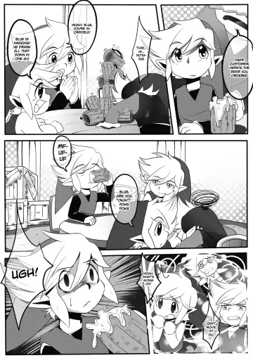 小機関士リンク - 【漫畫】4つの剣+ 勇者墮 Fhentai - Page 3