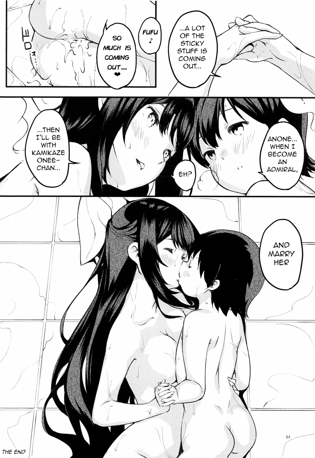 [Onamaru] Kamikaze Onee-chan to Issho. | Together with Kamikaze Onee-chan Fhentai - Page 22