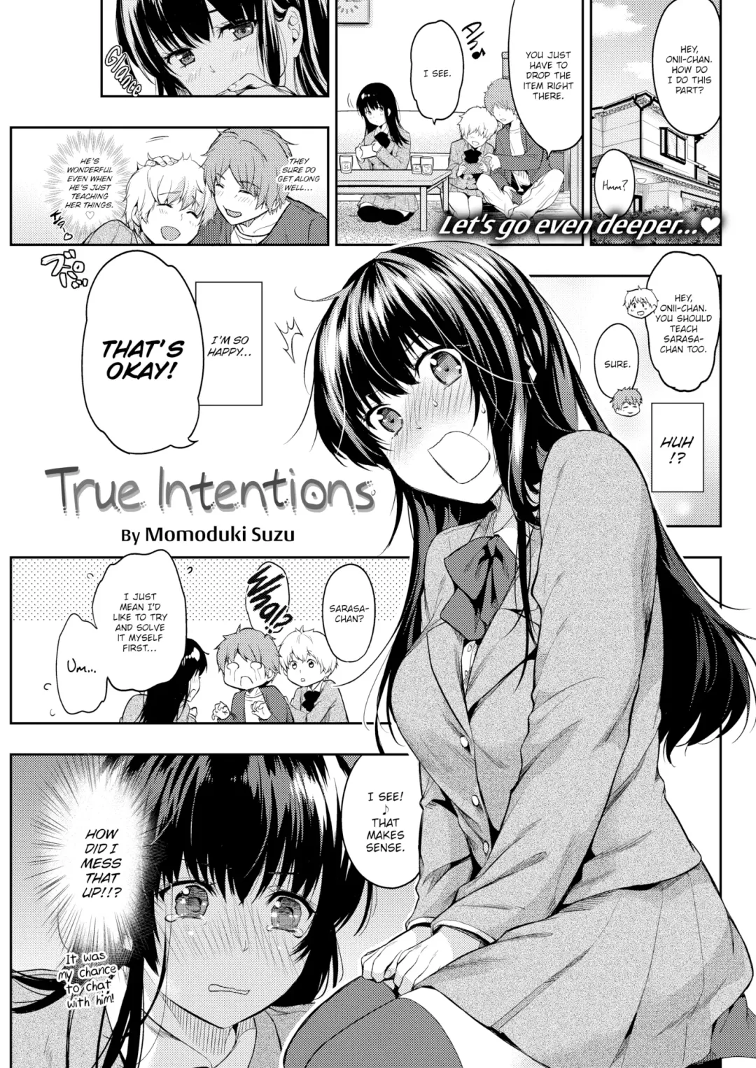 [Momoduki Suzu] True Intentions Fhentai.net - Page 1