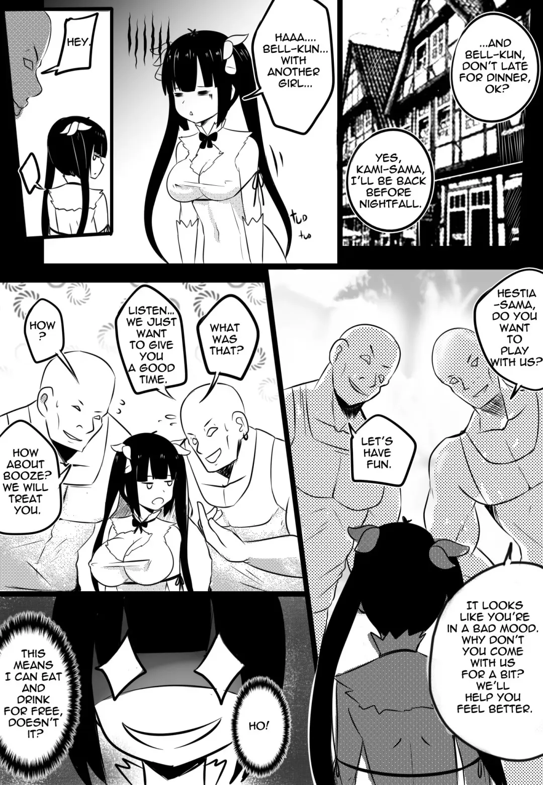 [Merkonig] B-Trayal 20 Hestia (dungeon ni deai o motomeru no wa machigatteiru darou ka) Part1 Fhentai - Page 5