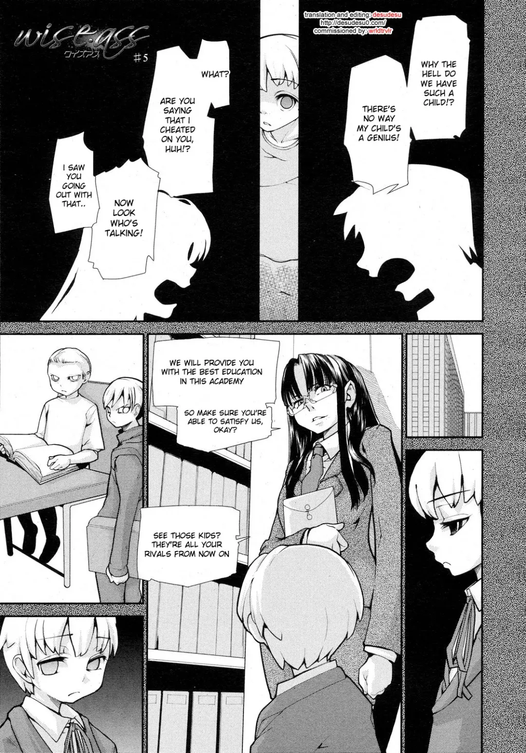 [Tomoe Tenbu] Wise Ass - Ch.1-6 (decensored) Fhentai - Page 81