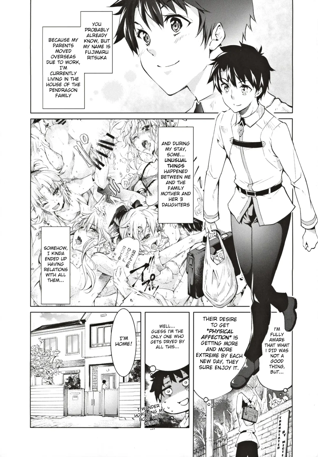 [Kuno Touya] Pendra Shimai no Seijijou | The Pendragon twin sisters' sexual situation Fhentai - Page 2