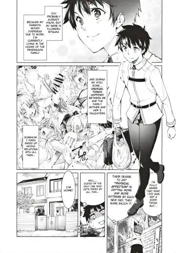 [Kuno Touya] Pendra Shimai no Seijijou | The Pendragon twin sisters' sexual situation Fhentai - Page 2