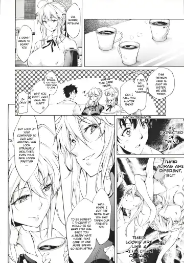 [Kuno Touya] Pendra Shimai no Seijijou | The Pendragon twin sisters' sexual situation Fhentai - Page 5