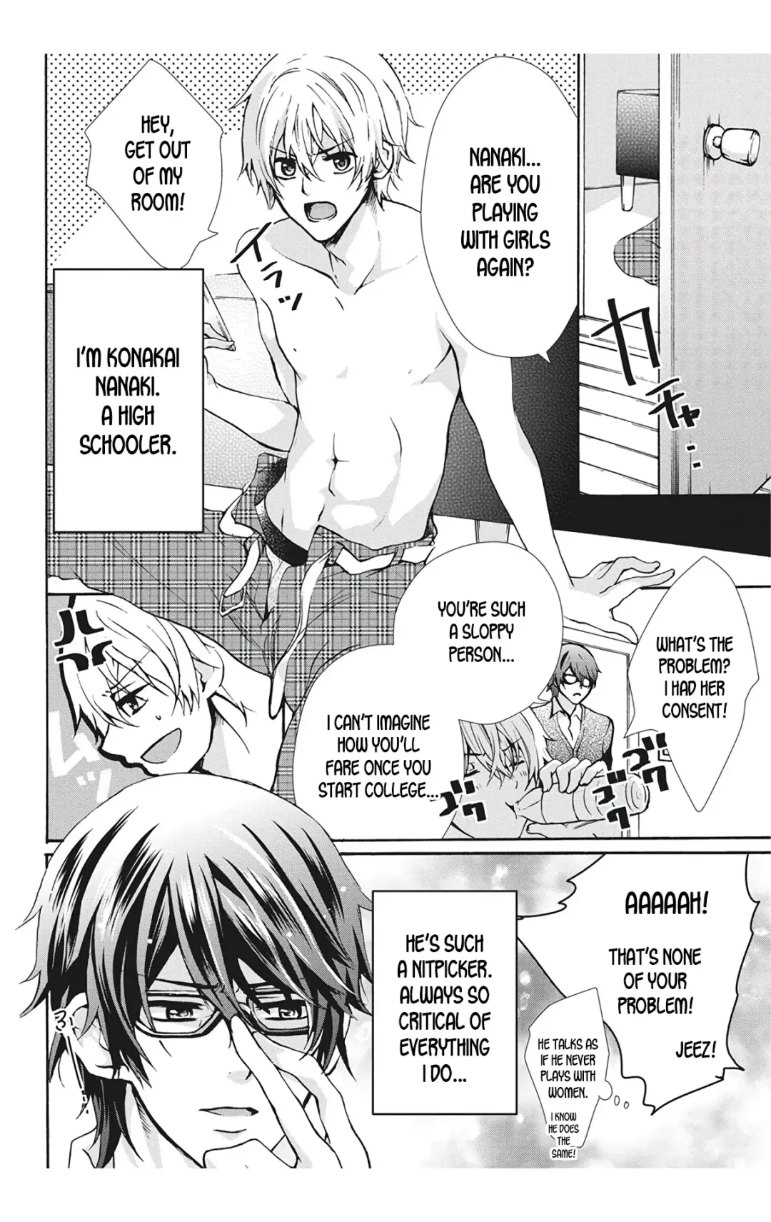 [Maguro Ouji] Nyota Ecchi. 1 ~Ore, Onna no Karada de Gikei to Koi Oshite Imasu~ Ch. 1 | After Turning Into a Girl, I Fell in Love With My Stepbrother Ch. 1 Fhentai - Page 8