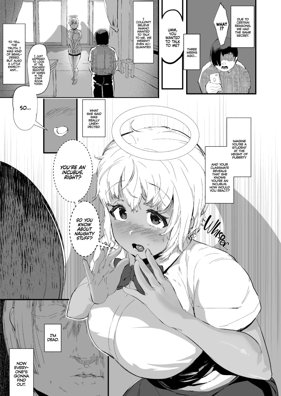 [Ahobaka] H Sugiru Tenshi wa Succubus to Miwake ga Tsukanai | An Angel so Lewd She's Basically a Succubus (decensored) Fhentai - Page 5