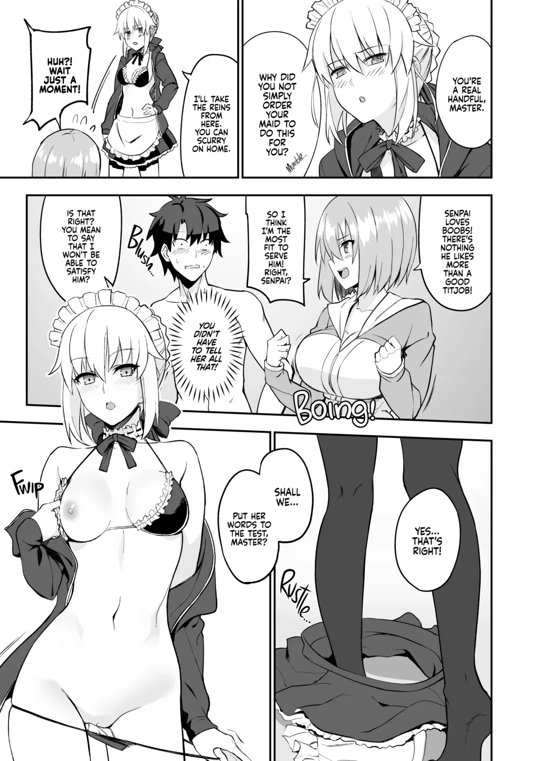 [Prime] Maid to Kouhai Dochira ga Okonomi? | MAID vs KOUHAI: Which Do You Prefer? (decensored) Fhentai - Page 8