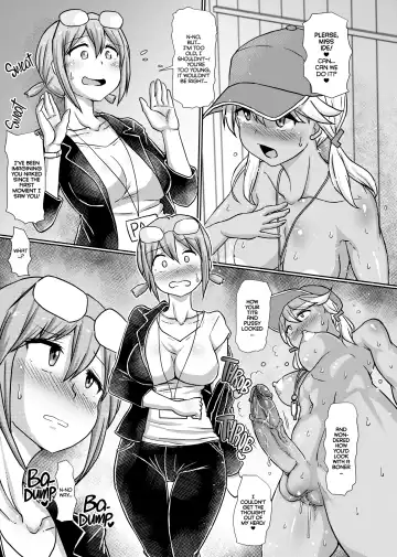 [Hakaba Yodomu] Futanari Beach Police no Oshigoto | Working at the Futanari Beach Police (decensored) Fhentai.net - Page 14