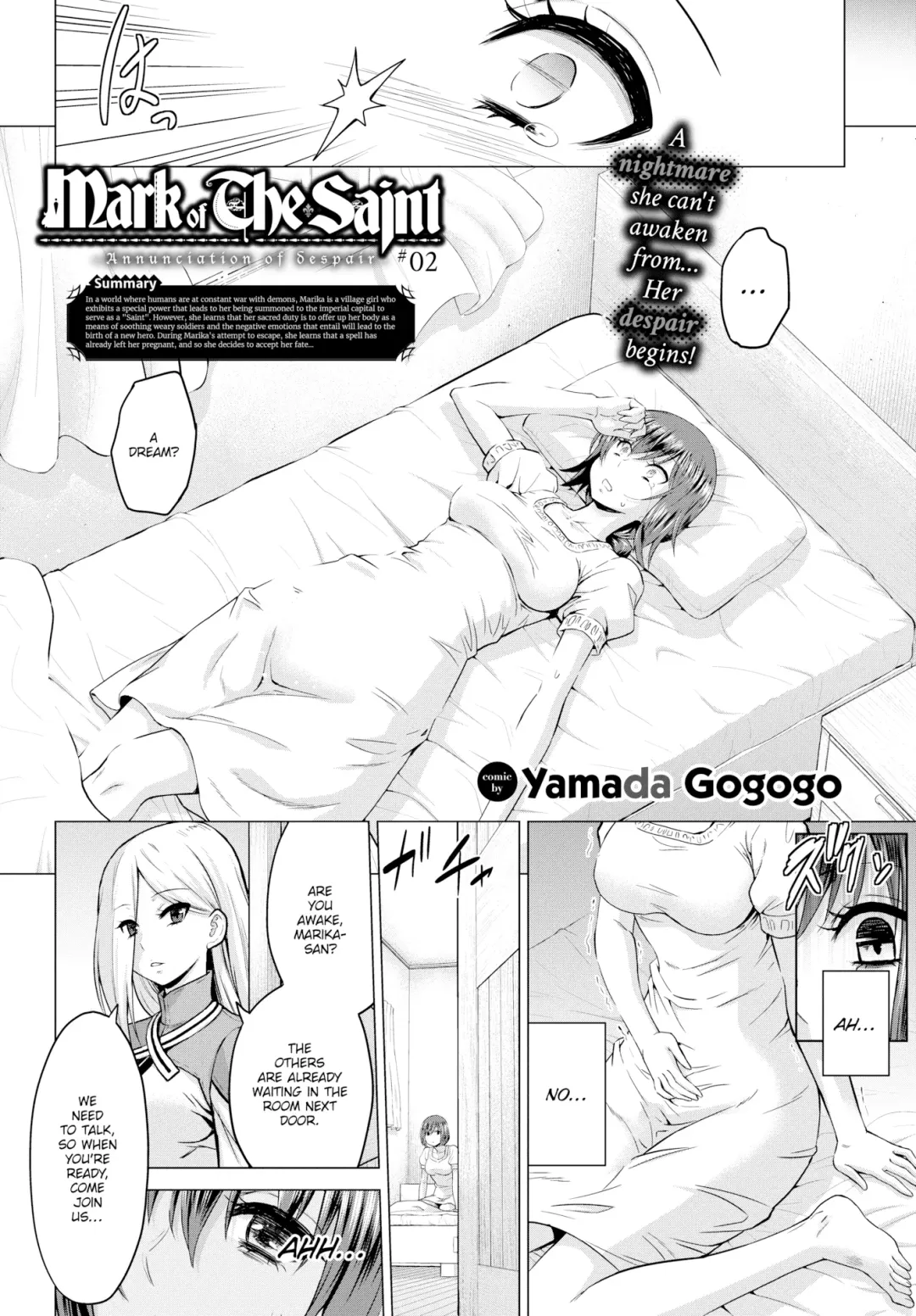[Yamada Gogogo] Seijo no Rakuin -Annunciation of despair - Ch 1-4 Fhentai - Page 38
