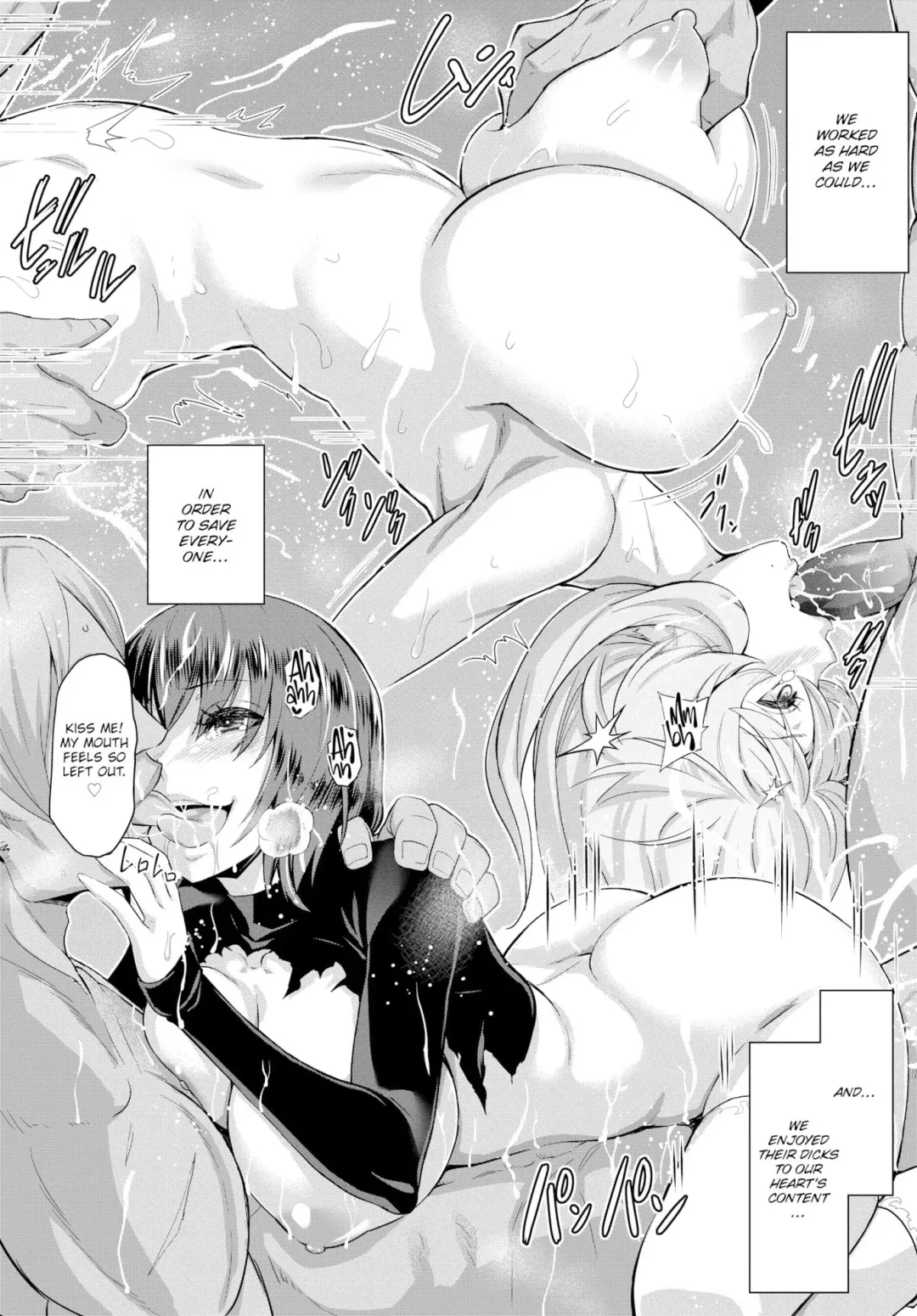 [Yamada Gogogo] Seijo no Rakuin -Annunciation of despair - Ch 1-4 Fhentai - Page 92