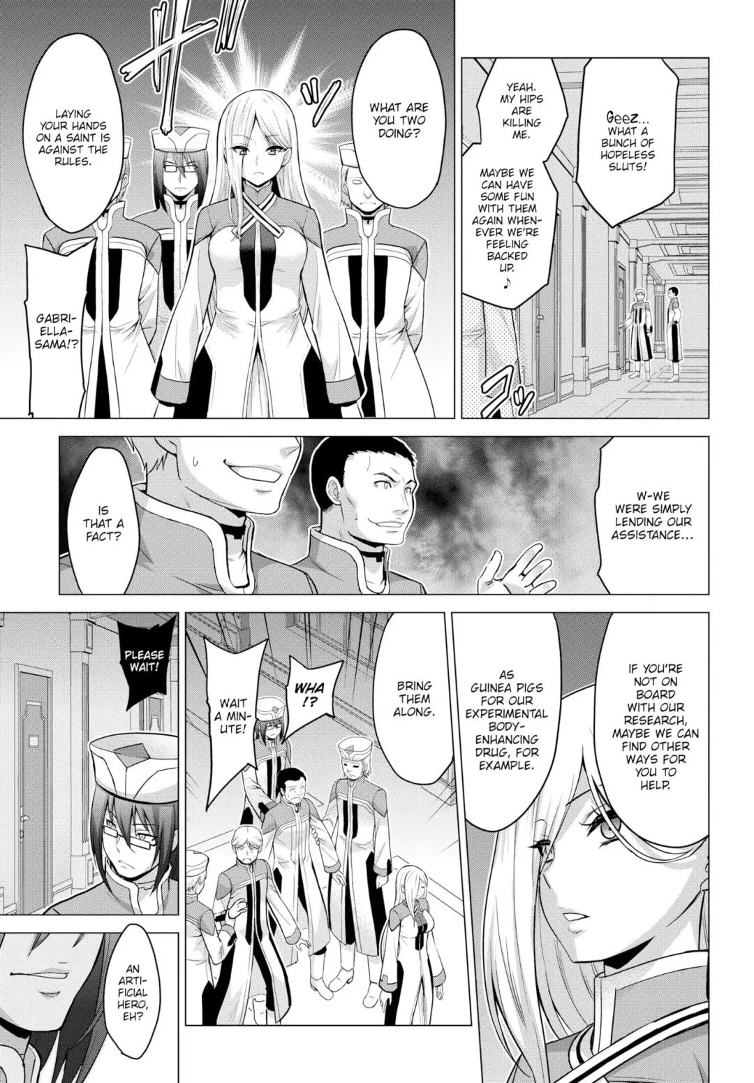 [Yamada Gogogo] Seijo no Rakuin -Annunciation of despair - Ch 1-4 Fhentai - Page 99
