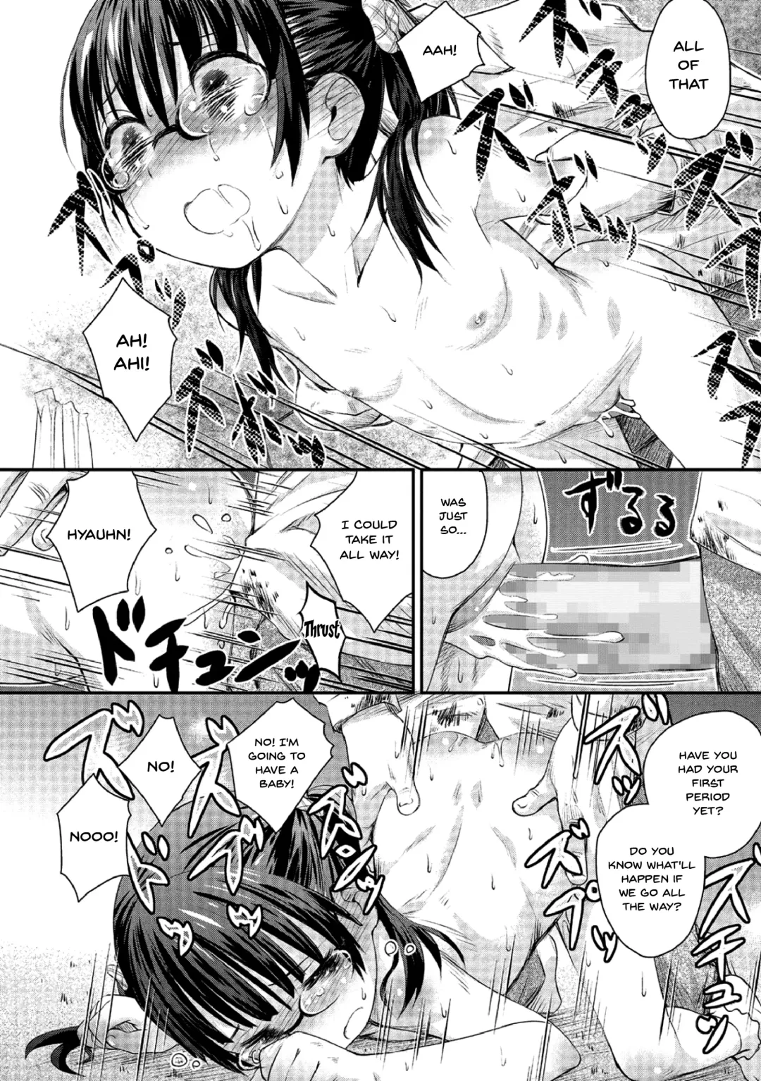 Megane Loli Choukyou Jugyou!! ~Otonashii Megane Lolikko ni Muriyari Dekachin Sounyuu~ | The Loli In Glasses' Training Lesson!! ~Force Fucking a Timid Glasses Wearing Loli With My Big Cock~ Fhentai.net - Page 28