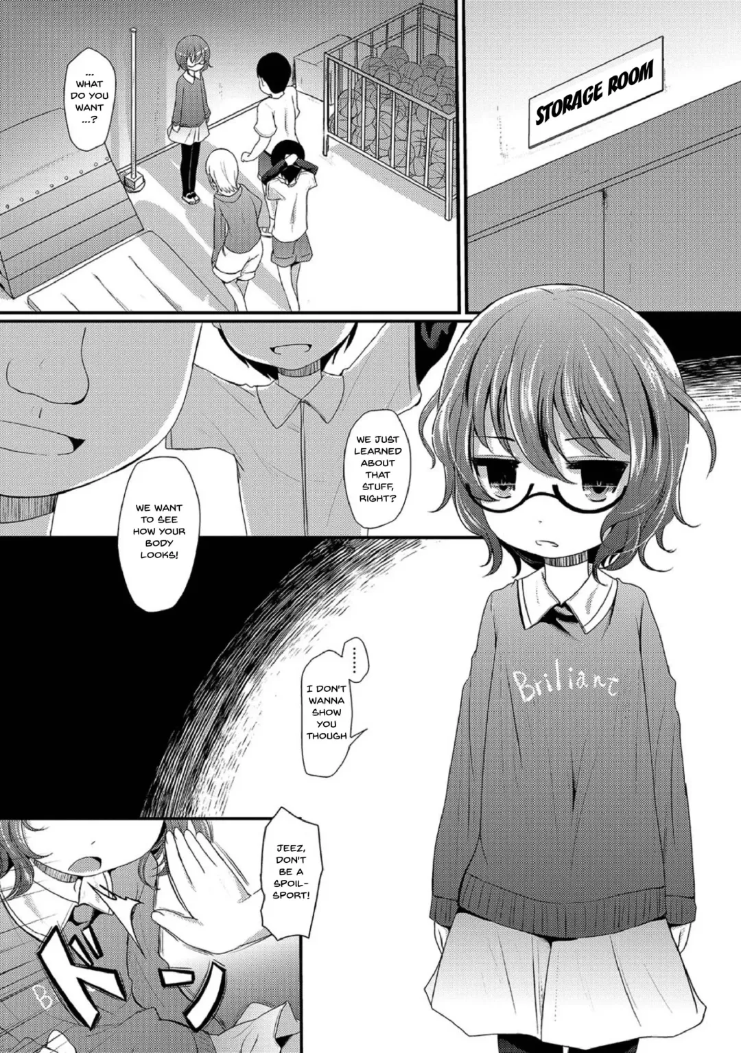 Megane Loli Choukyou Jugyou!! ~Otonashii Megane Lolikko ni Muriyari Dekachin Sounyuu~ | The Loli In Glasses' Training Lesson!! ~Force Fucking a Timid Glasses Wearing Loli With My Big Cock~ Fhentai.net - Page 35