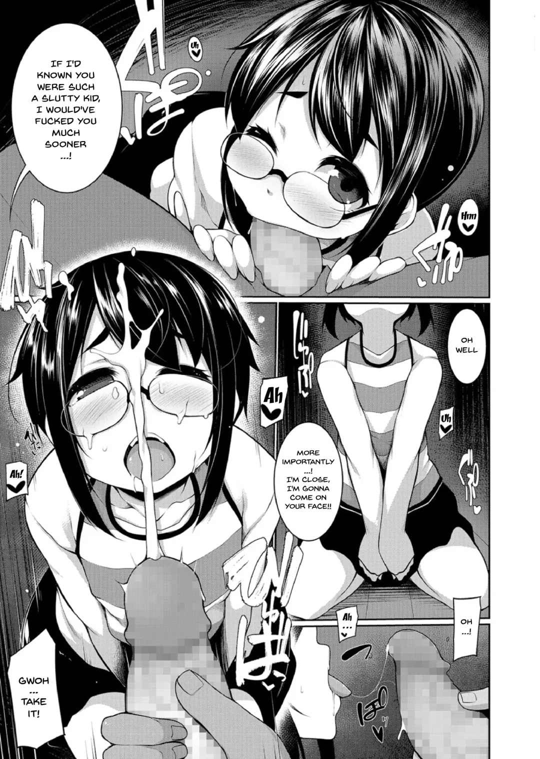 Megane Loli Choukyou Jugyou!! ~Otonashii Megane Lolikko ni Muriyari Dekachin Sounyuu~ | The Loli In Glasses' Training Lesson!! ~Force Fucking a Timid Glasses Wearing Loli With My Big Cock~ Fhentai.net - Page 8