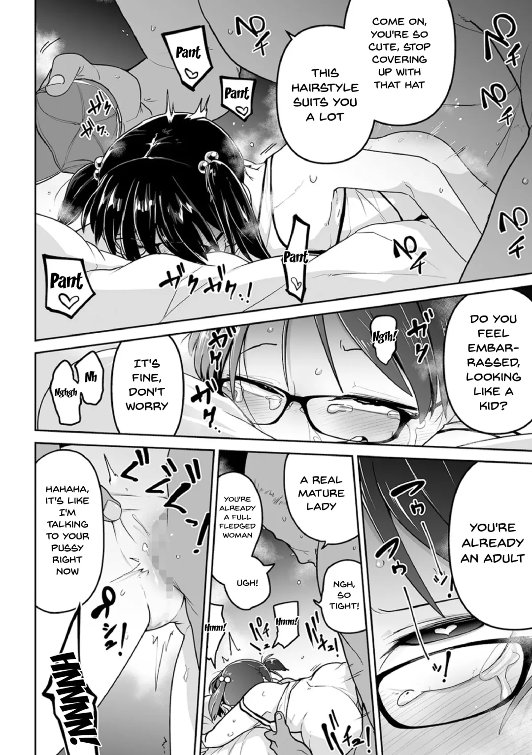 Megane Loli Choukyou Jugyou!! ~Otonashii Megane Lolikko ni Muriyari Dekachin Sounyuu~ | The Loli In Glasses' Training Lesson!! ~Force Fucking a Timid Glasses Wearing Loli With My Big Cock~ Fhentai.net - Page 97