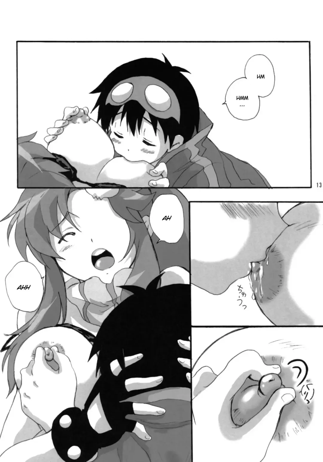 [Soguni Mana] Yokoshimo na Kimochi | Yoko and Simon's feelings Fhentai - Page 12