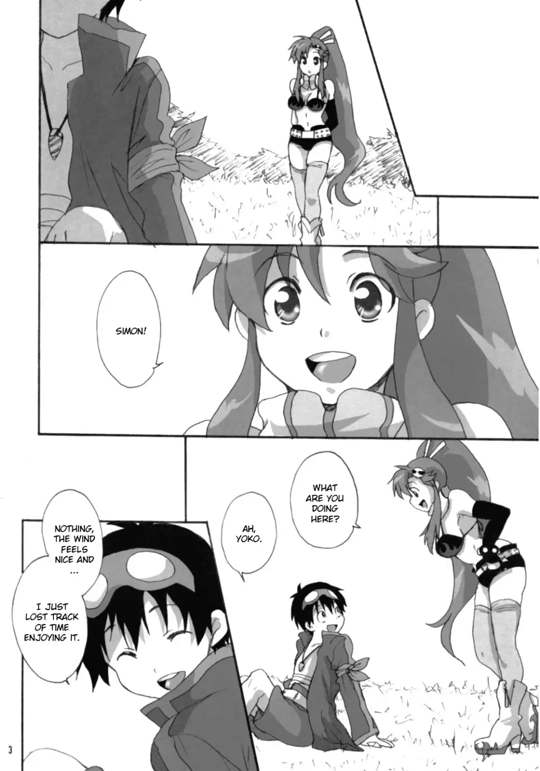 [Soguni Mana] Yokoshimo na Kimochi | Yoko and Simon's feelings Fhentai - Page 2