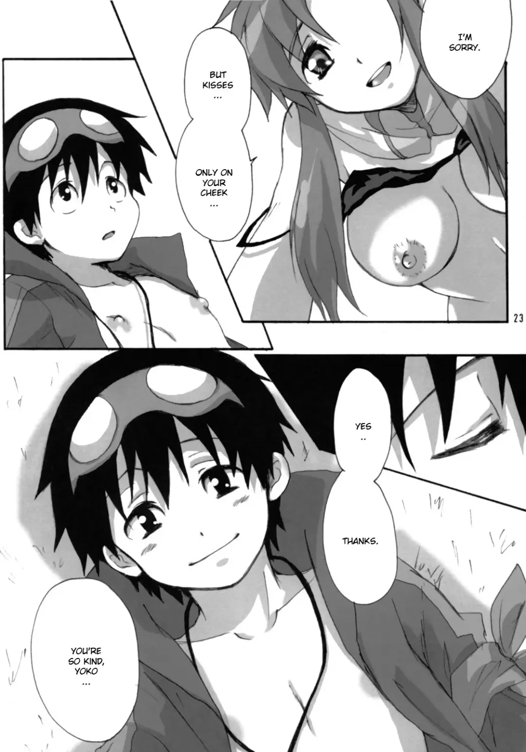 [Soguni Mana] Yokoshimo na Kimochi | Yoko and Simon's feelings Fhentai - Page 22