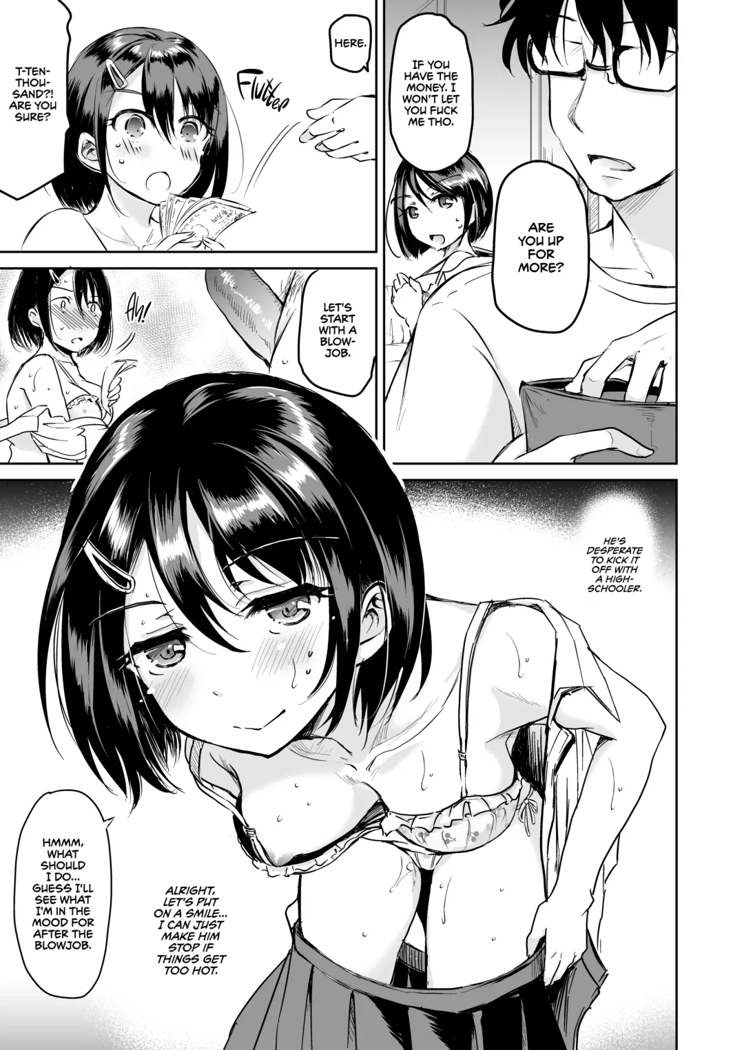 [Himeno Komomo] Choushi ni Notta JK ga Shinseki no Oji-san ni... | Clout Chasing (decensored) Fhentai - Page 14