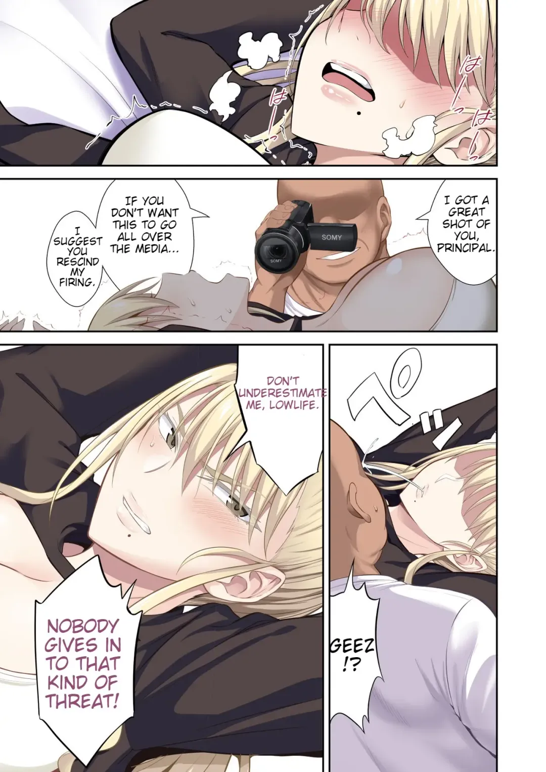 [Ijima Yuu] Gakuenchou Koudou Mariya o Chinpo Cleaner Nigou ni Otosu (Jo) | The School Principals Penis cleaner, Double Team Fhentai - Page 27