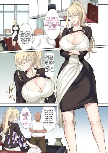 [Ijima Yuu] Gakuenchou Koudou Mariya o Chinpo Cleaner Nigou ni Otosu (Jo) | The School Principals Penis cleaner, Double Team Fhentai - Page 15