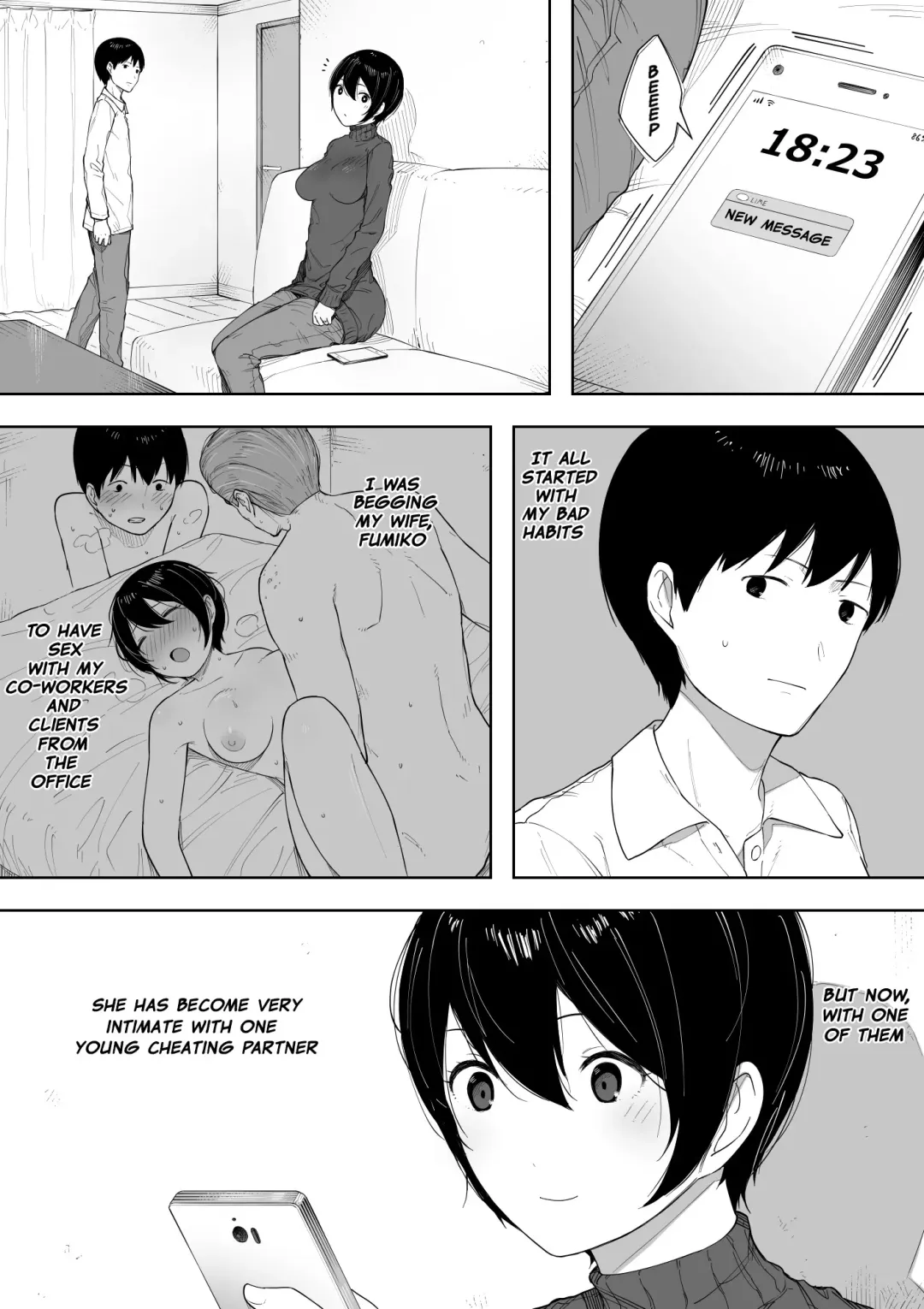 [Nt Robo] Aisai, Doui no Ue, Netorare 3 ~Ogawa-ke no Baai~ | Beloved Wife - Netorare After Consent 3 ~ Ogawa family case Fhentai - Page 2