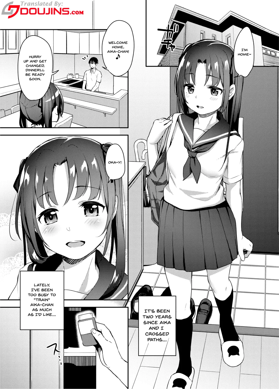 [Hashibiro Kou] Aika to Oji-san ~Neteiru Aida ni Hanayome Shugyou~ 02 | Aika and Uncle~ Bride training while sleeping Fhentai - Page 5