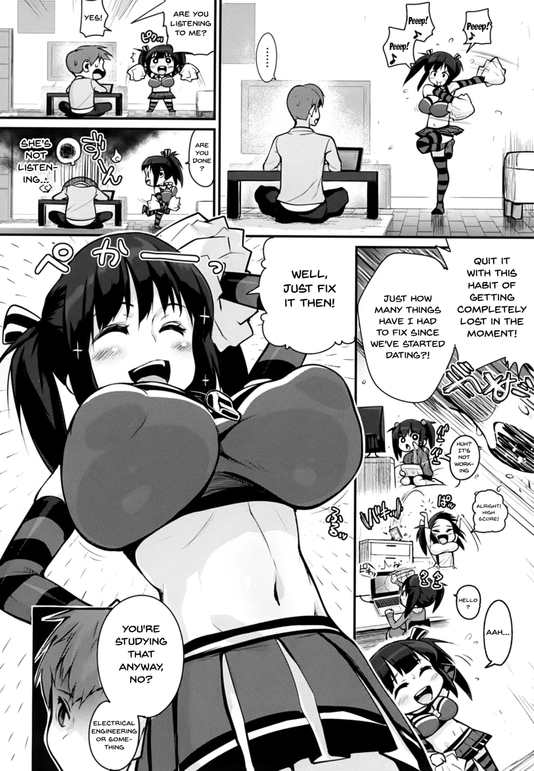 [Chirumakuro] HA SA N DE A GE RU | I'll Squeeze You With These Fhentai - Page 48