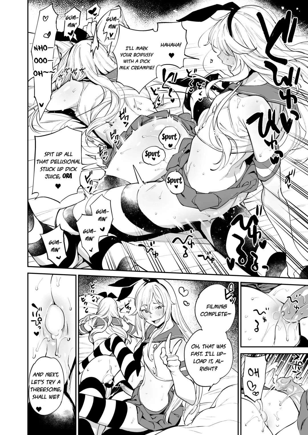 [Inari] Haishin! Shimakaze-kun no Heya Soushuuhen Fhentai - Page 110