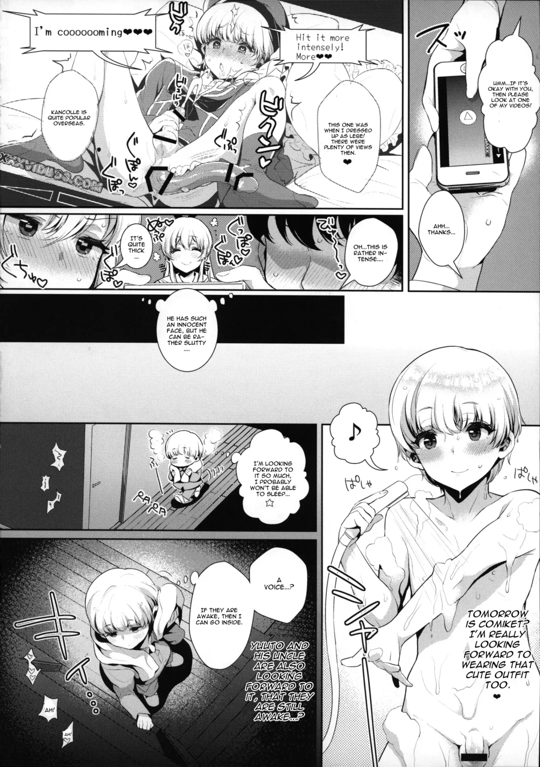 [Inari] Haishin! Shimakaze-kun no Heya Soushuuhen Fhentai - Page 35