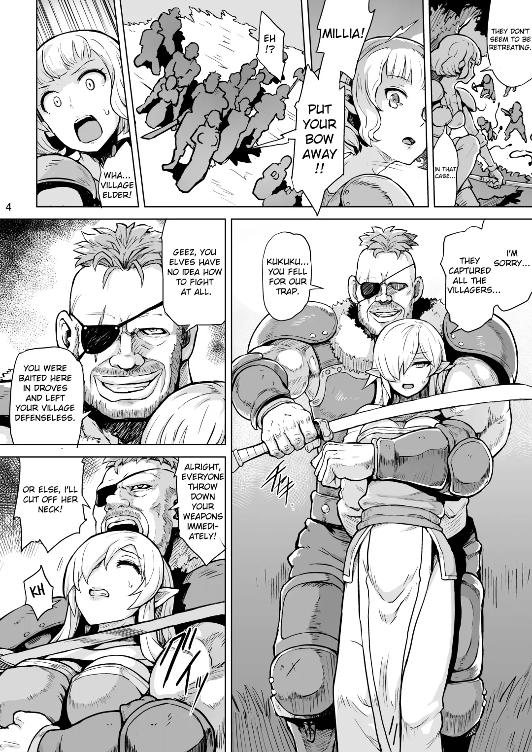 [Yuugiri] Inyoku ni Kuruishi Elf-tachi no Uta | The Song of the Lust-Crazed Elves Fhentai - Page 5