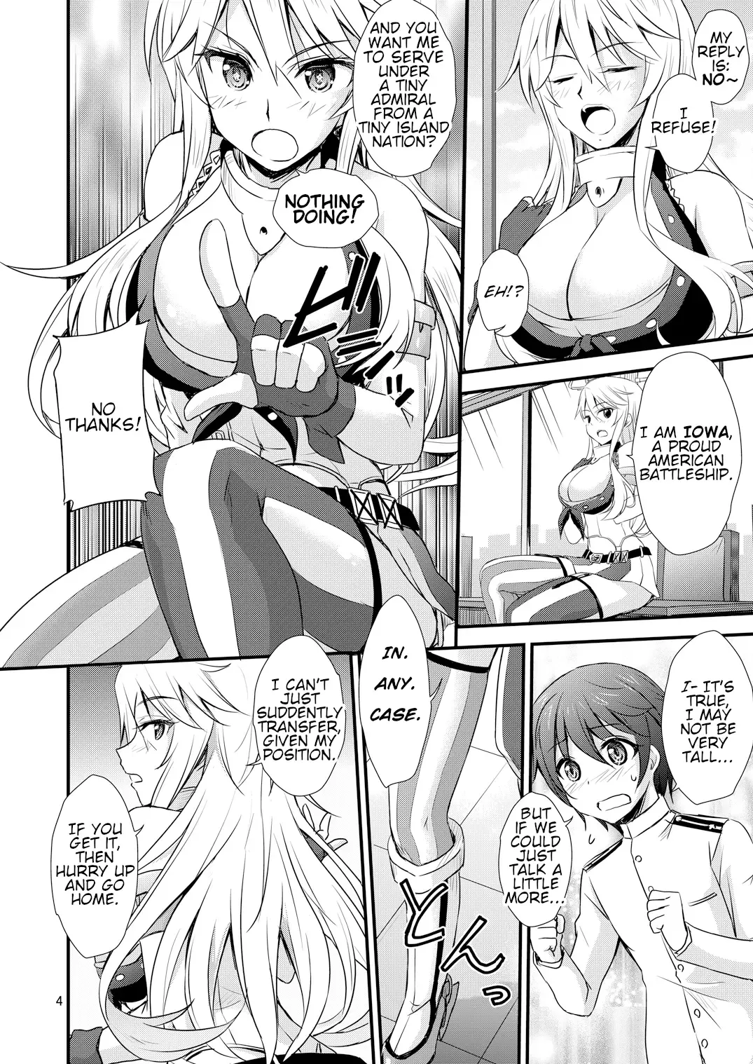 [Tsukuyomi Sazin] IOWA to Saimin de Ichaicha Suru Hon | Fooling around with a Hypnotized IOWA Fhentai - Page 4