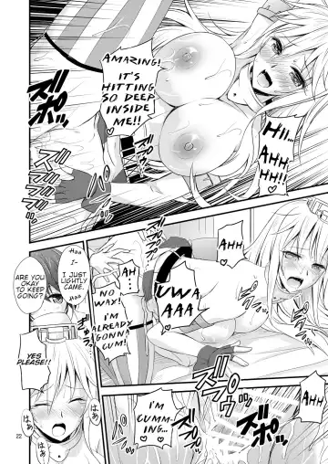 [Tsukuyomi Sazin] IOWA to Saimin de Ichaicha Suru Hon | Fooling around with a Hypnotized IOWA Fhentai.net - Page 22