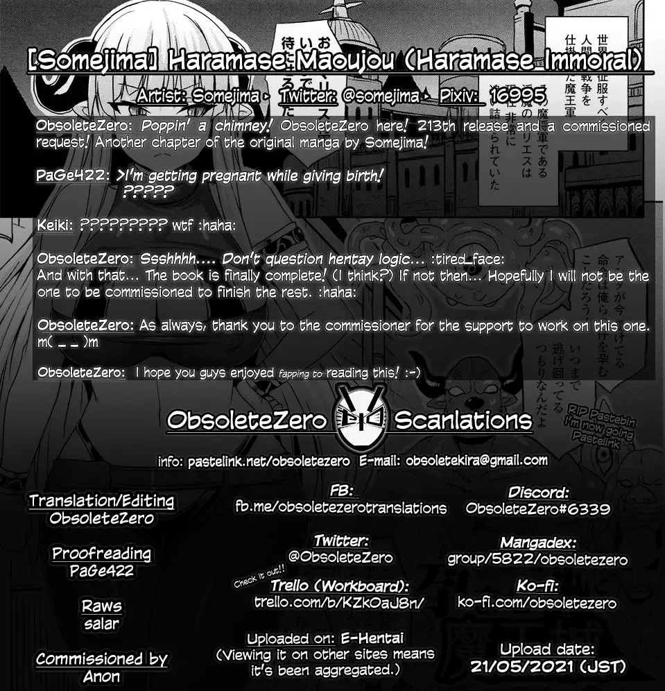 [Somejima] Haramase Maoujou Fhentai - Page 19